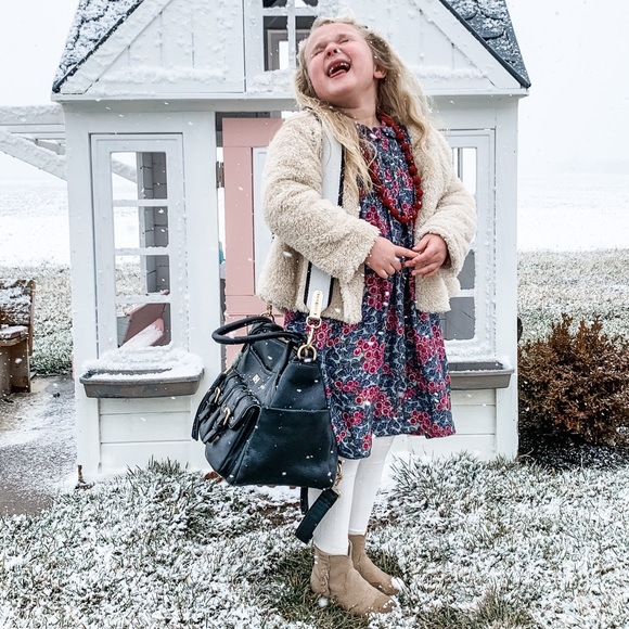 Zara Girls A/W 20 Collection Floral LUXE Dress - Picture 2 of 10